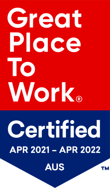 Gptw Certified Badge Aus Aus Apr 2021 Apr 2022 Rgb