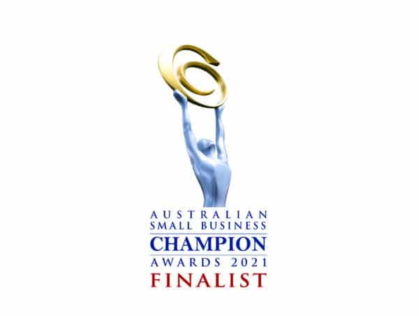 Champions 2021 Blue Finalist Logo